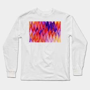 Fractal zigzags Long Sleeve T-Shirt